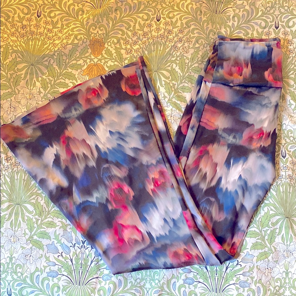 Colorful Abstract Print Leggings